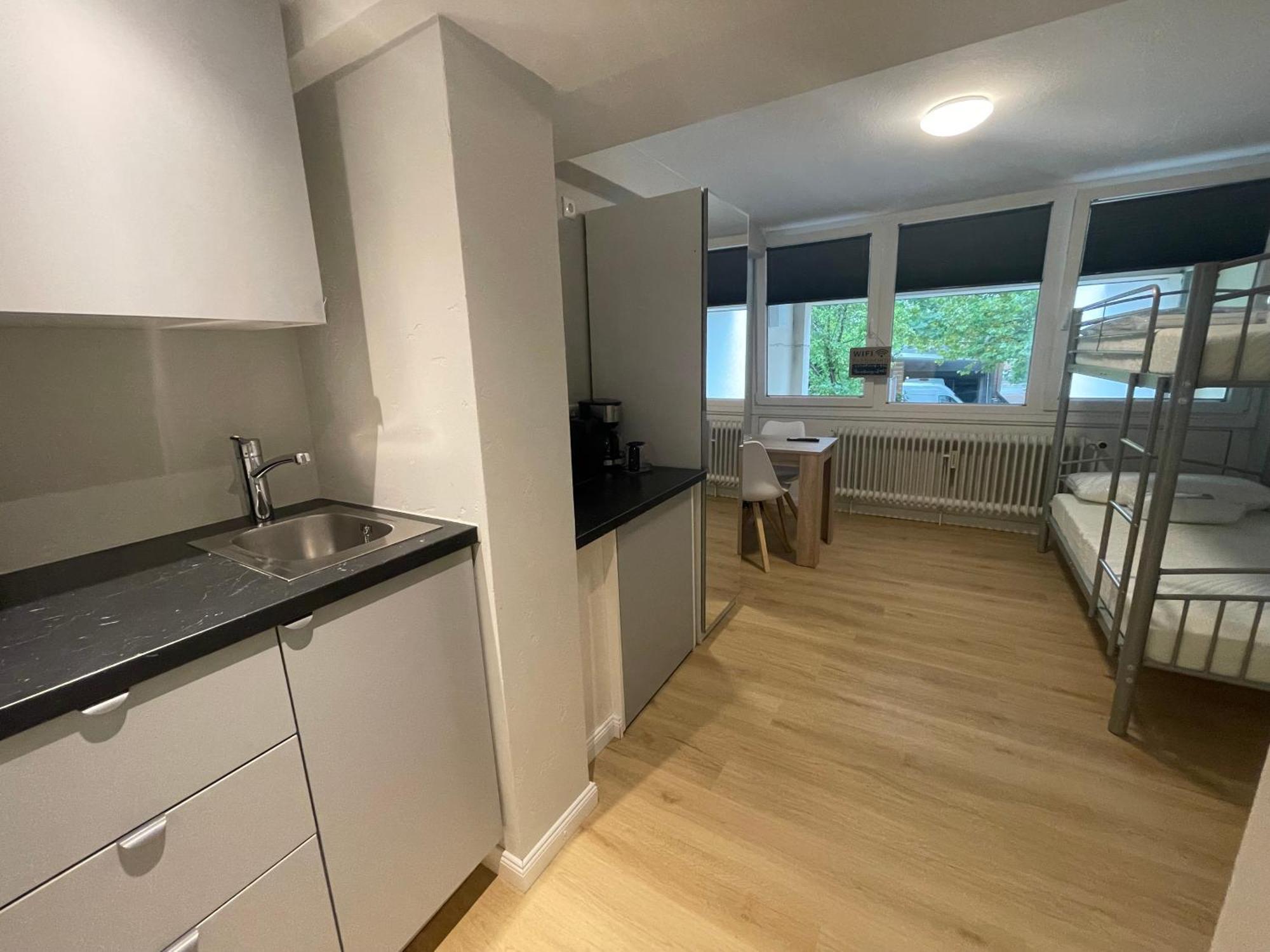 Suesses Kleines Und Zentrales Apartment Fuer Zwei Personen Mitten In Hamburg Bagian luar foto